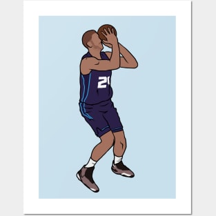 Mason Plumlee Lefty Jumper Posters and Art